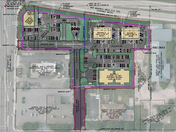 Outlots at Corner of War Memorial Drive and University Street: 3624 N University (Corner of University & War Memorial) - Outlots, Peoria, IL 61614